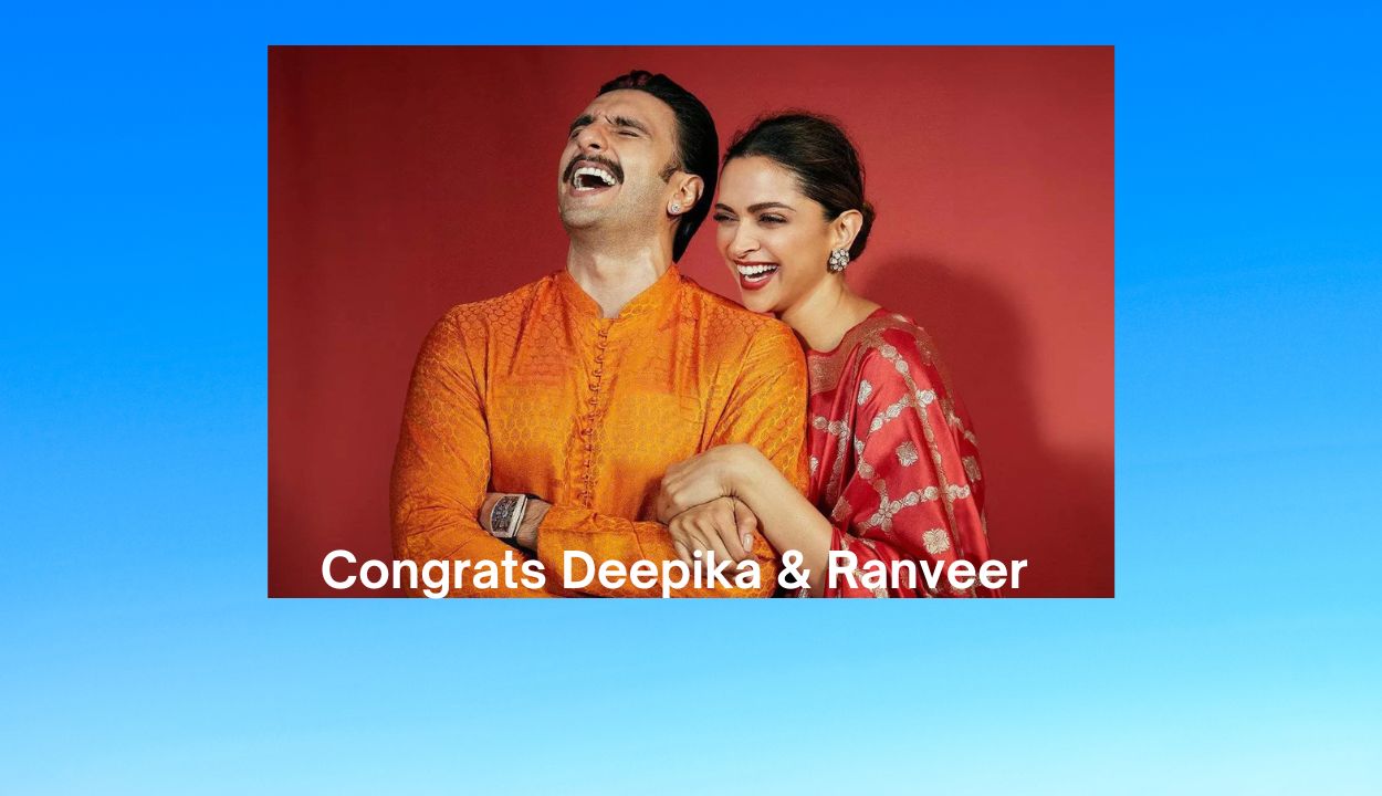 Bollywood Star Couple Deepika Padukone, Ranveer Singh announce they are having a baby in September