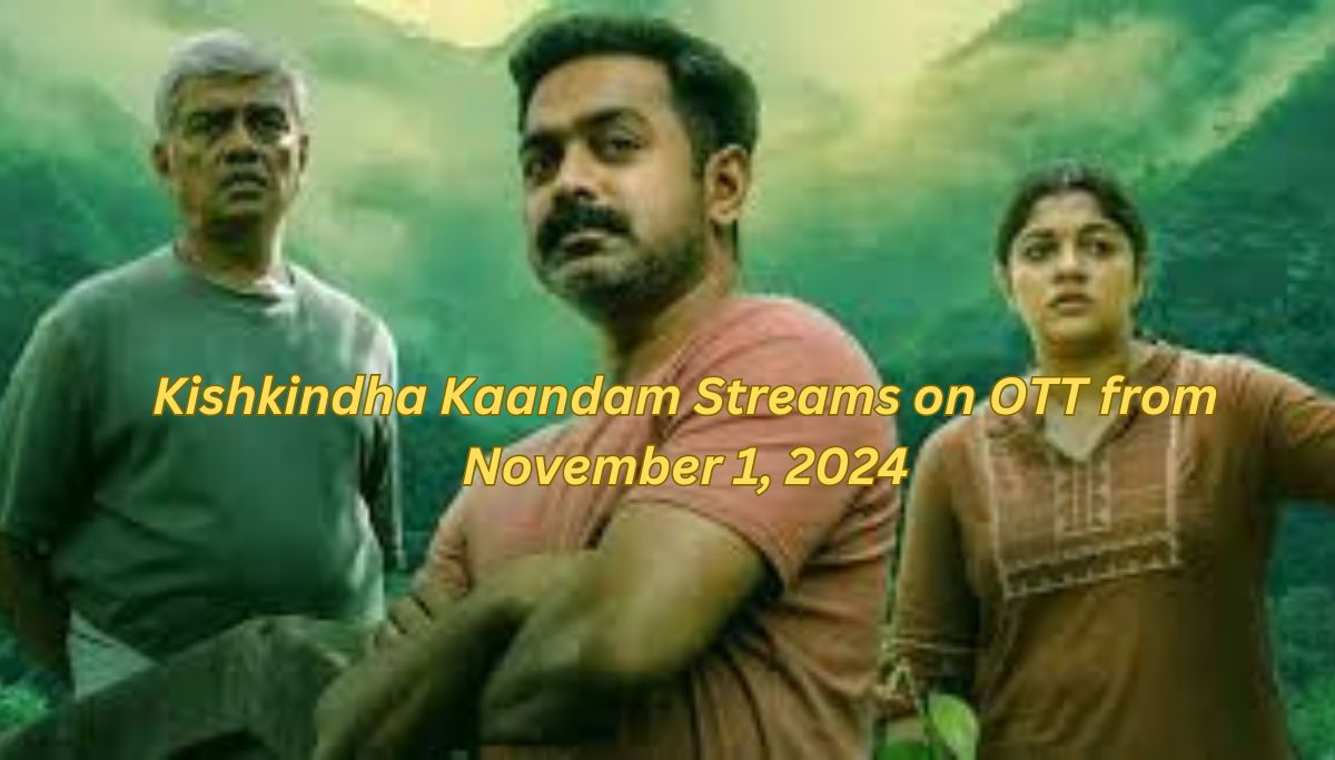 Kishkindha Kaandam Streams on OTT from November 1, 2024